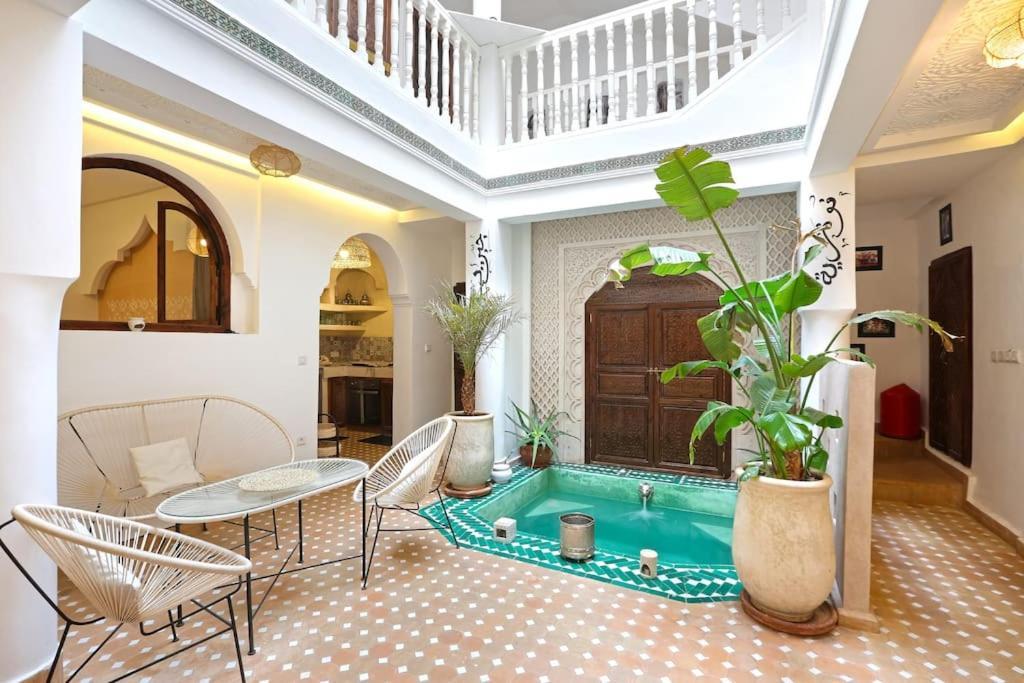 Riad El Khir En Centre Ville Rooftop Et Bassin Marrakesh Exterior photo